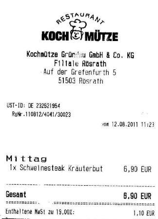 eadv Hffner Kochmtze Restaurant